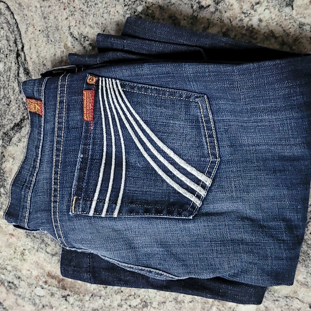 7 for all mankind sz 28x34 Bootcuts